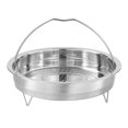 thumbnail image 1 of Cesta de acero inoxidable para vaporizador de alimentos, utensilio de cocina a presión con mango, escurridor de drenaje, 1 of 5