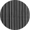 thumbnail image 1 of Ahgly Company Indoor Round Abstract Gray Contemporary Area Rugs, 7' Round, 1 of 1