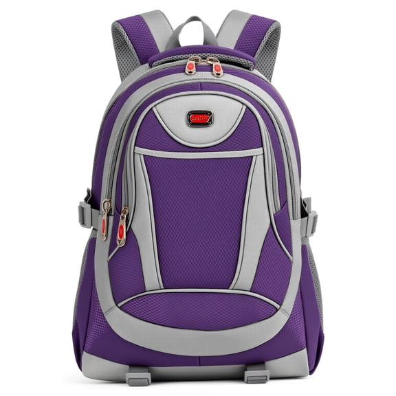 25L Unisex Backpack Lightweight Multi-Pocket Daypack for School,Work,Hiking,Travel, Pink - B930