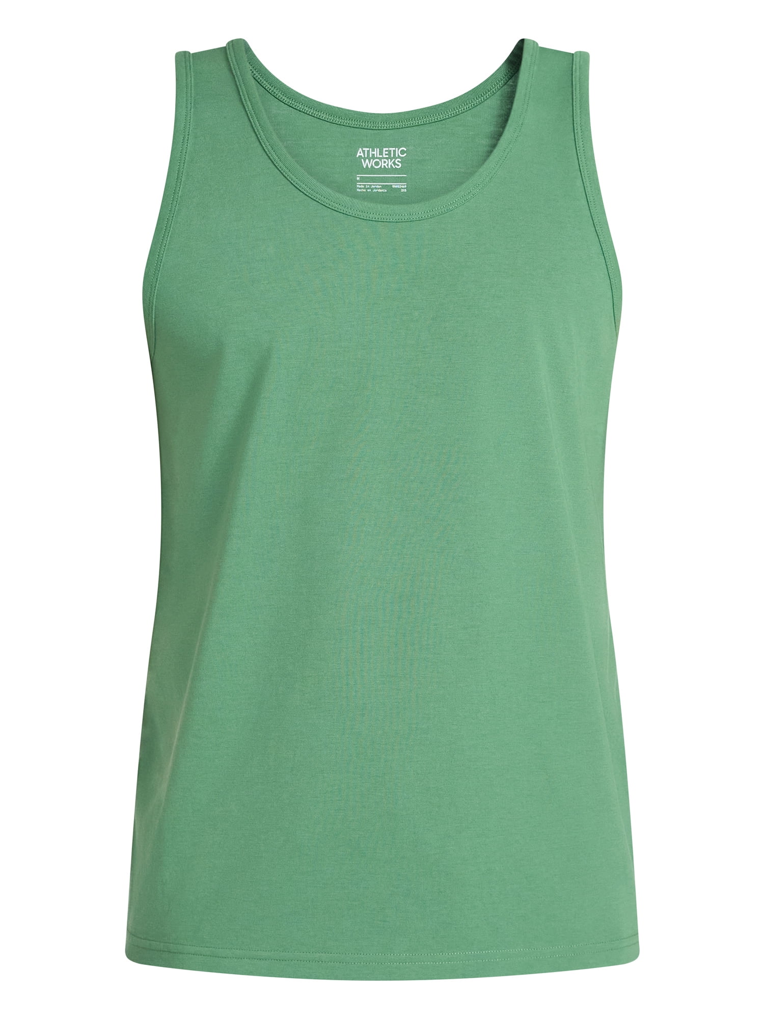 Athletic Works Men's and Men's Big & Tall Tri-Blend Tank Top, Sizes XS-4XLT