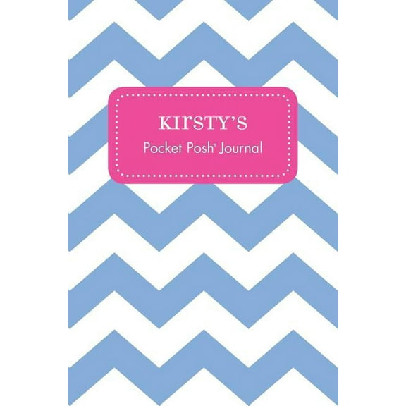 Kirsty's Pocket Posh Journal, Chevron (Paperback)