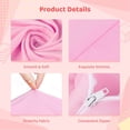 thumbnail image 4 of 3 PCS Stretchy Arch Covers, Wedding Arch Cover, Arch Cover Backdrop Fabric, Elastic Fitted Arch Stand Cover, Round Top Arched Backdrop Cover for Birthdays, Parties, Graduations, 4 of 7