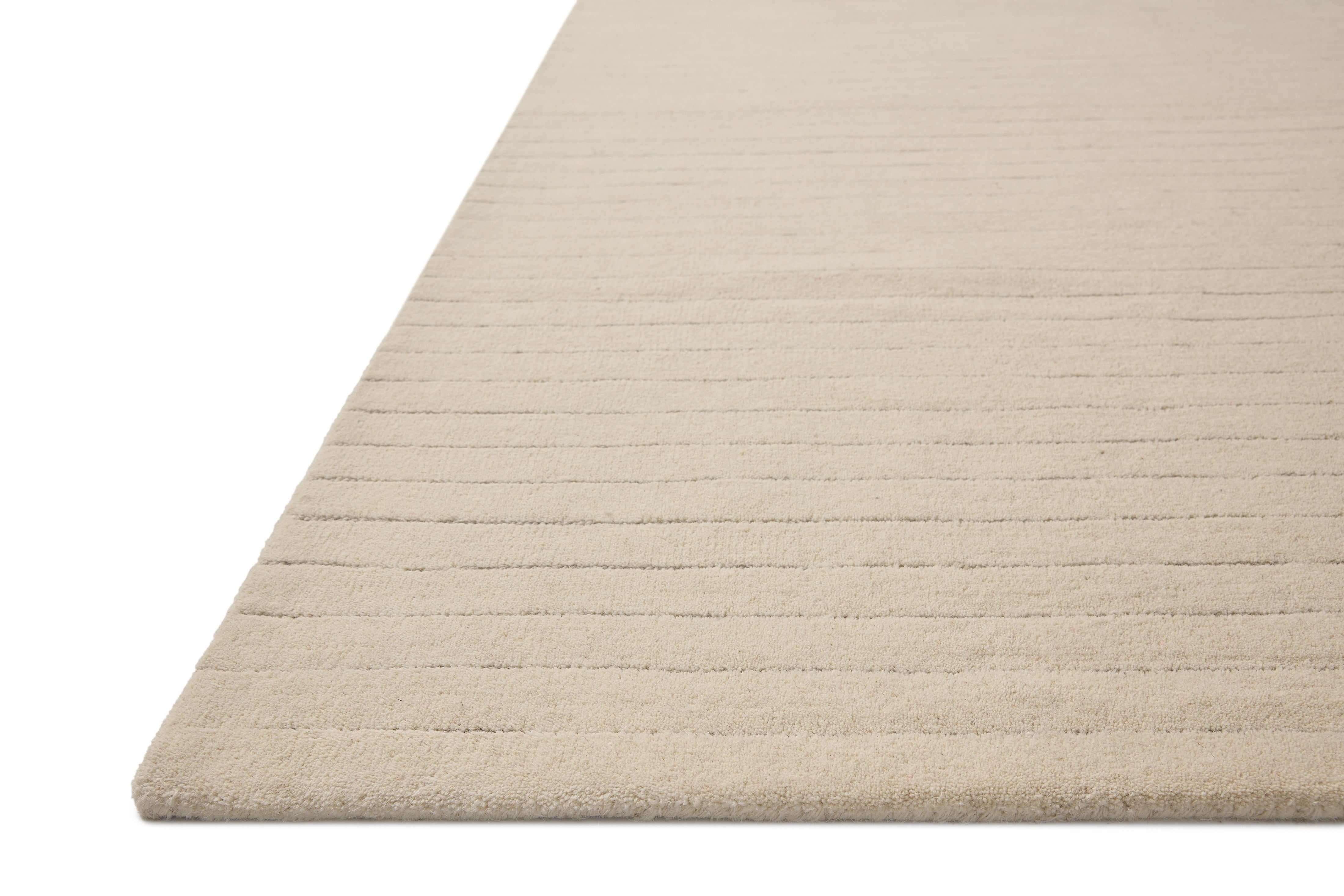 Chris Loves Julia x Loloi Henry Ivory / Dove 2'-6" x 9'-9" Runner Rug