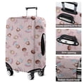 thumbnail image 5 of Pink Princess Pattern Luggage Cover Fashion Suitcase Cover Baggage Covers Fit 25-28 Inch Luggage (Go Travel), 5 of 5