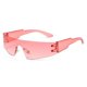 thumbnail image 1 of Gafas De Sol sin montura Y2K para hombre y mujer, lentes De Sol Punk De una pieza, a la moda, 2000 Fivean unisex, 1 of 2