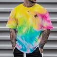 thumbnail image 2 of Men Summer Tops Extra Long Sleeve Shirt Shirts Men Wick T Shirt Long Sleeve Athletic Top T Shirts Large Plain Tee Mens Fall Tops Mens Casual Oxblood Ling Men's Light Pink 2XL, 2 of 4