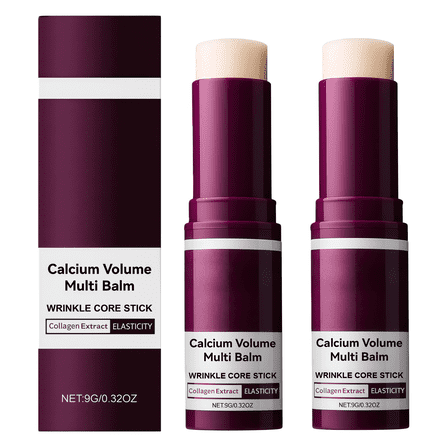 Calm Balm, Calcium Balm Stick , Calciumbalm, Anti Wrinkle Calciumbalm, Hydrating & Firming Skin, Suitable for Eyes, Neck, Face