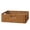 Dark - 15.7″, variant on YAFABROO Plastic Wicker Storage Basket for Table, Decorative Woven Organizer for TV Stand, Countertop, or Shelf