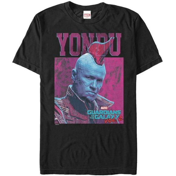 Mens Marvel Guardians of The Galaxy Vol. 2 Yondu Punk T-Shirt - Black - X Large