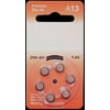 A13 Zinc Air Hearing Aid Batteries - 10 Wheels - 6 Batteries Per Wheel + FREE SHIPPING!