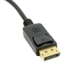 thumbnail image 2 of CY Male DisplayPort DP to HDMI Male 1080P Video Cable 6ft 1.8m HDTV LCD with Audio, 2 of 7