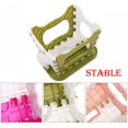 thumbnail image 3 of Home Kids Children Plastic Folding Step Stool Portable Folding Chair Small Bench Stool, 3 of 6