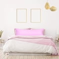 thumbnail image 2 of Unique Bargains 2 Pack Silky Satin Body Pillow Cases Pink 21" x 60", 2 of 7