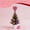 Pink, variant on Hometravel Heart Tree Topper Ornament, Spring-Loaded Star Decoration with Red Heart, Festive Christmas Tree Top Decor for Family Holiday Celebrations