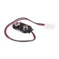 thumbnail image 1 of 4X Connecteur de Batterie Miniature 9V avec Fil et Réceptacle Unique LA005, 1 of 7