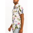 thumbnail image 2 of Men Hawaiian Shirt Vacation Short Sleeve Casual Button Down Shirts Summer Beach Shirt, 2 of 4