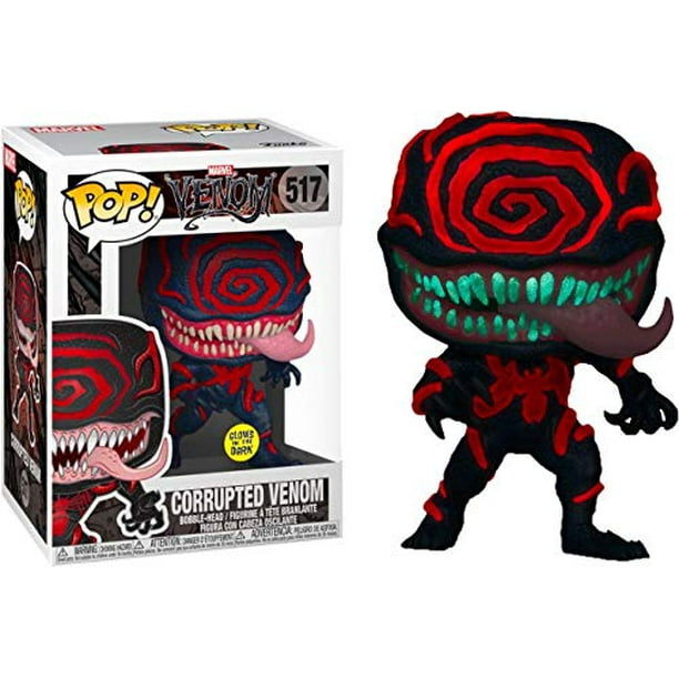Funko Marvel Venom Pop! Corrupted Venom Glow-in-the-Dark L.A. Comic Con Exclusive - Walmart.com