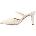 thumbnail image 2 of Journee Women's Yvon SuperNatural Shades Narrow Width Pointed Toe Mule Pumps, 2 of 9