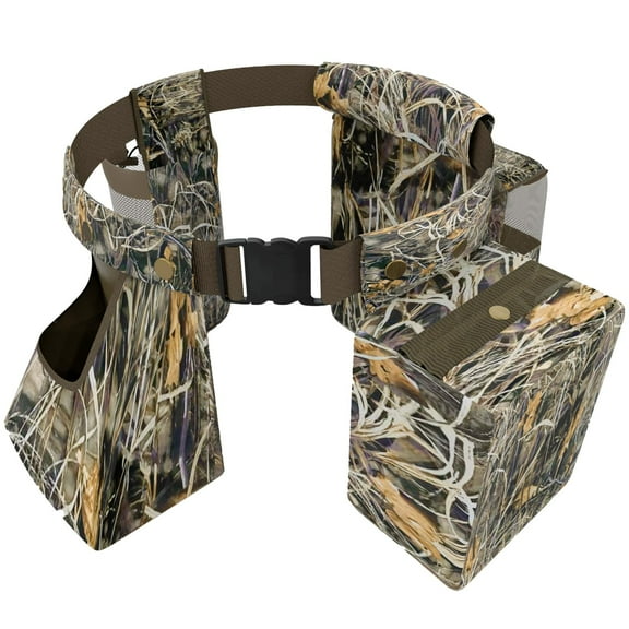AYAMAYA Dove Hunting Belt, Adjustable Field and Game Belt with Bird Game Bag & 2 Shell Pocket & Water Bottle Carrier, Upland Game Dove Hunting Gear