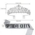 thumbnail image 4 of Crown BIRTHDAY GIRL Party Decoration Crown Headband Auto Show Ball Strap Set - style：style 22；, 4 of 6