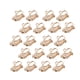 thumbnail image 1 of 20 piezas pendientes de clip sin orejas sin dolor chapados en oro verdadero sin perforaciones Pendientes de oreja sin pinzas Pendientes colgantes Pendientes Joyas para mujeres Hombres (dorado), 1 of 5