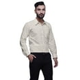 thumbnail image 3 of BESTMAN Long Sleeve Formal Shirt For Men Printed Button Down Cotton Men Shirts, 3 of 5