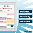 thumbnail image 3 of Jmoe USA Stylus and Mount Compatible with 15 inch Calendar | Dual Tip with Mesh and Disc Tips | 2 Spare Replacement Parts | Flexiple Stylus Holder Mounts to Calendar, 3 of 6