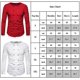 thumbnail image 1 of Camisa abotonada de manga larga con doble botonadura para hombre Casual Slim Fit Muscle Tops, 1 of 2