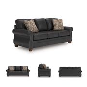 Signature Design by Ashley Chatterton Black Sofa