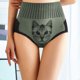 thumbnail image 2 of Gibobby Ropa Interior Sexy con Entrenamiento Pantalones de ropa interior para mujer, ropa interior Sexy con estampado de cabeza de , ropa interior de cintura alta, bragas de encaje （Verde， XL), 2 of 5