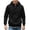 02-Black, variant on Yutgune Boys Quarter Zip Hoodie, Long Sleeve Hooded Sweatshirt with Pocket, Casual Fall Pullover, Ages 5-15