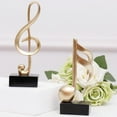 thumbnail image 3 of Mini Musical Note Model Figure Resin Craft Desktop Piano Ornament Home Decor, 3 of 7