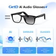 thumbnail image 2 of Gafas Inteligentes GetD 2026 con IA, Bluetooth y Lentes Fotocromáticos, 2 of 8