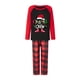 thumbnail image 2 of Conjuntos de pijamas familiares a juego Fiomva con estampados de Papá Noel, pijamas navideños para hombres, mujeres y niños., 2 of 7