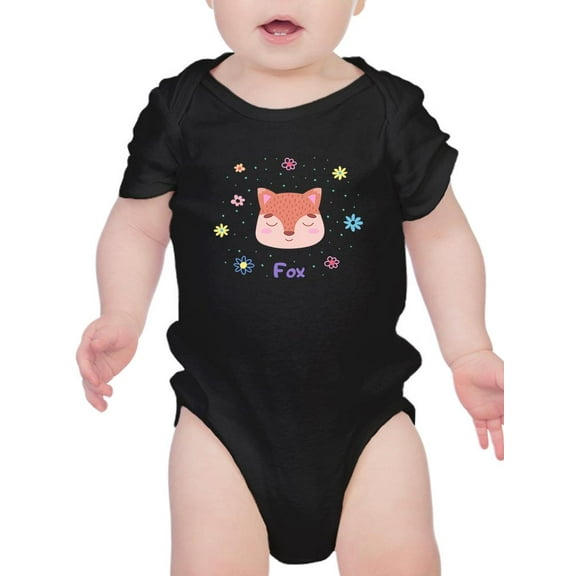 Storybook Fox Face Bodysuit Infant -Image by Shutterstock, 24 Months