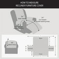 thumbnail image 4 of SureFit Pet Protector Recliner Furniture Cover in Taupe, 4 of 5