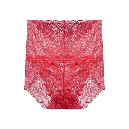 

Kayannuo Lingerie For Women Clearance Women s Mid Waist Thin Hip Lift Sexy Transparent Sexy Lace Briefs Underwear