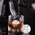 thumbnail image 3 of POINTERTECK Ice Tray Durable Non-Stick Solid White Silicone Ice Ball Mold for Beverage Kitchen Tool, 3 of 6