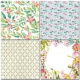 thumbnail image 2 of KARDLURY Scrapbook Paper, 48 Sheets Vintage Craft Paper Pad, 6'' x 6'' Single Side Printing Junk Journal Background Paper for Card Making Art Album Decoupage Collage Supplies, 2 of 4