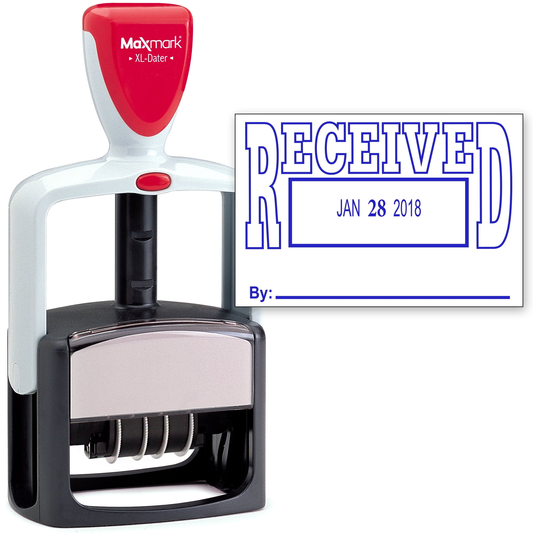 2000 PLUS Heavy Duty Style 2 Color Date Stamp With RECEIVED Self Inking 2000-plus-heavy-duty-style-2-color-date-stamp-with-received-self-inking