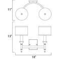 thumbnail image 2 of Maxim Lighting - Two Light Wall Sconce - Fairmont-Two Light Wall Sconce in, 2 of 4