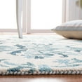 thumbnail image 5 of SAFAVIEH Suzani SZN205A Hand-hooked Ivory /Turquoise Rug, 5 of 8