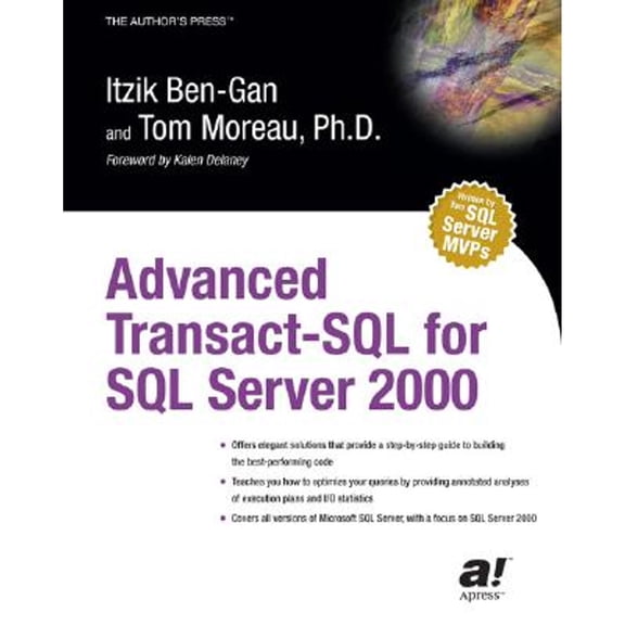 Pre-Owned Advanced Transact-SQL for SQL Server 2000 (Paperback) 1893115828 9781893115828