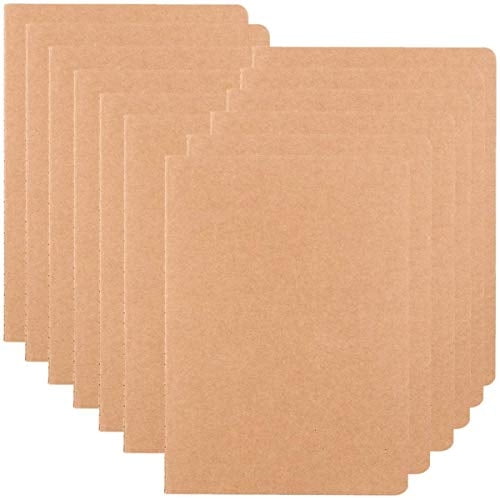 Cuadernos XYark universitarios papel rayado grueso, 60 pág, 8.5x11", diario composición, planificador, set 12
