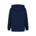 thumbnail image 5 of Sweats Décontractés Polyvalents à Manches Longues Sweat-Shirts à Manches Longues Bleu Ciel XL, 5 of 5