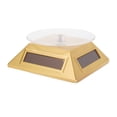 thumbnail image 1 of Linyer Trays Solar Rotated Jewelry Bangle Watch Earring Headband Buddha Display Stand Stable Tray Table Bedroom Showcase Gold Right Angle 10*10*4, 1 of 8