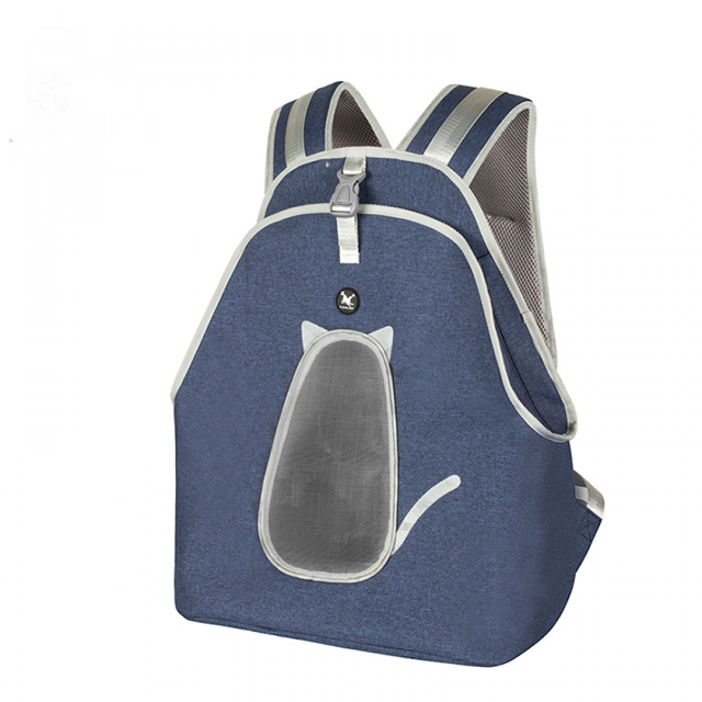 VEEKI Petit Chat Chiot Sac à Dos pour Chien Voyage Randonnée Poche avant Haute Résolution Photo Stock avec Sac de Rangement, Coussin Amovible, Maille de Ventilation E922-85