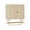 A-Natural, variant on YOCWO Wall Mounted Storage Cabinet with Adjustable Shelf and Wave Fluted Design, Farmhouse Decor for Laundry Entryway Home Office, Walnut