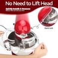 thumbnail image 3 of Pouring Shield for KitchenAid Tilt Head 4.5-5QT Stainless Steel (Only),Safety Pouring Shield,Splatter Guard for kitchenaid mixer bowl,Kitchen Aid Stand Mixers,kitchen aid Accessories and Attachments, 3 of 7