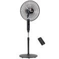 thumbnail image 1 of HOMCOM Standing Floor Fan with Remote Control Tall Pedestal Electric Fan, 1 of 10